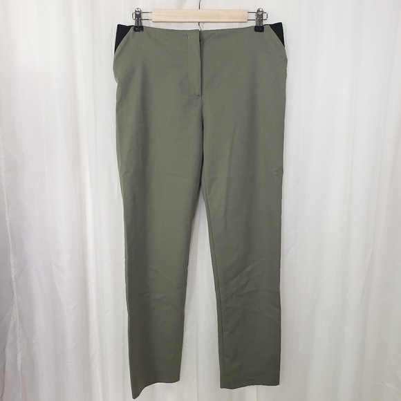 Armani Collezioni sage green high rise ankle pant size 10 - Picture 1 of 6